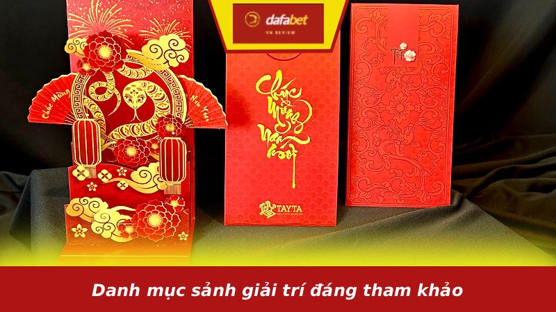 Danh mục sảnh giải trí đáng tham khảo