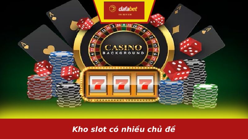 Kho slot có nhiều chủ đề